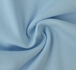 Náplet žebrovaný baby modrý