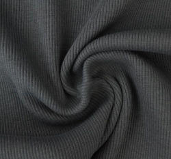 Náplet žebrovaný tmavě šedý