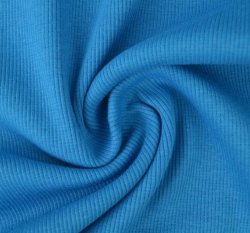 Náplet žebrovaný modrý