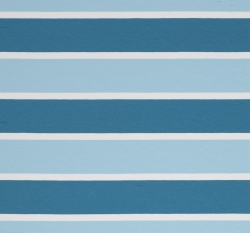 Úplet potisk širší pruhy modré