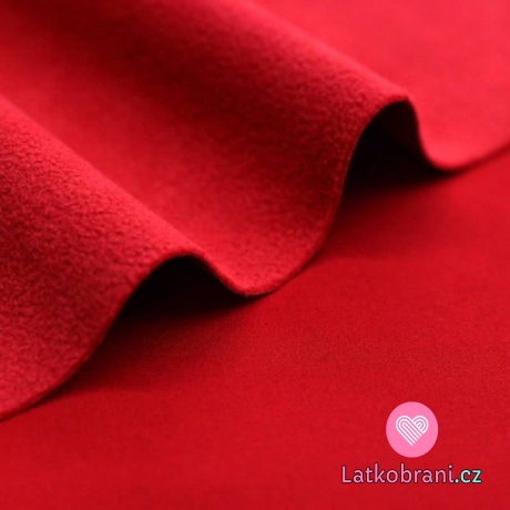 Softshell zimní strečový červený