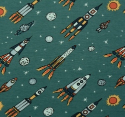 Teplákovina potisk rakety na petrolejové