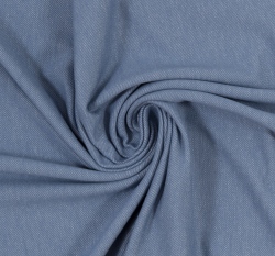 Teplákovina jeans efekt světle modrá