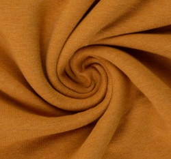 Teplákovina počesaná okrové melé tmavší