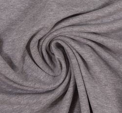 Teplákovina počesaná šedé melé světlejší
