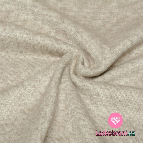 Svetrovina béžový melange