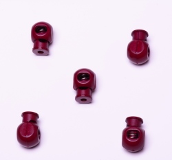 Brzdička s jedním otvorem bordo