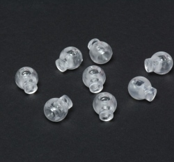 Brzdičky kulaté Transparent