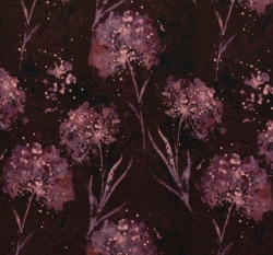 Viskózový úplet odkvetlé pampelišky na vínové