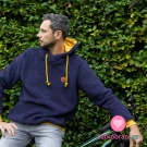 Fleece s beránkem jednobarevný hořčicový 