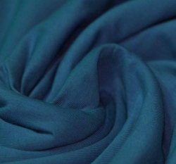 Jednobarevný úplet modrý petrolejový 240 g