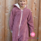 Fleece s beránkem jednobarevný antracitový 