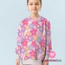 Warmkeeper potisk květy na na růžové