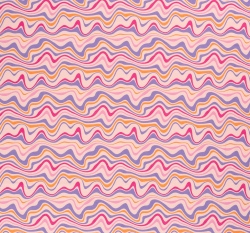 Warmkeeper potisk vlnky na růžové