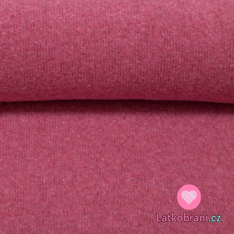 Italská pletenina, počesaná jahodové melé