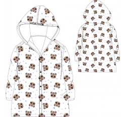 Pláštěnka dětská Lol, průhledná, vel. 104-110