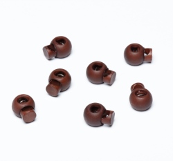 Brzdičky kulaté Hnědá