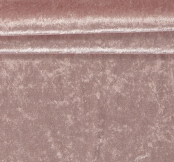 Samet polyesterový růžový