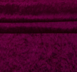 Samet polyesterový  ostružinově růžový