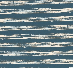 Teplákovina s příměsí modalu potisk malované proužky modré