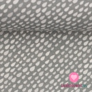 Úplet potisk nepravidelné kapičky na šedé