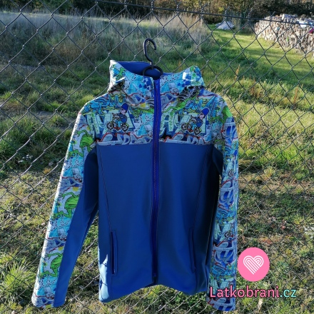 Softshellová zimní bunda