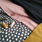 Rybí kost s klubíčky 