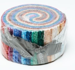 LÁTKOVÝ BALÍČEK - BAVLNA - Strips Color Blends II - 34ks