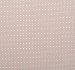 Úplet potisk pravidelný mini puntíček na starorůžové