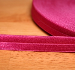 Šikmý proužek / lemovací pruženka malinová sytá