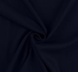 Jednobarevná viskóza strečová námořnická modrá 