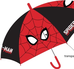 Dětský vystřelovací deštník Spiderman