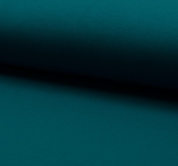 Teplákovina počesaná modrá hluboký oceán 