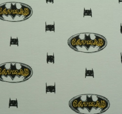 Úplet potisk Batman na šedé