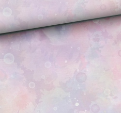 Teplákovina potisk pastelová 