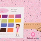 Úplet Paisley růžové