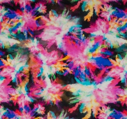 Funkční úplet ohňostroj barev na černé