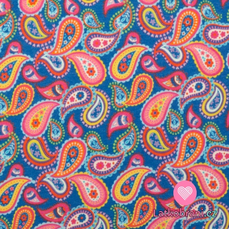 Úplet potisk paisley