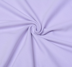 Jednobarevná teplákovina levandulová