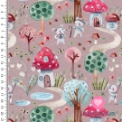 Warmkeeper potisk myší vesnička na růžové