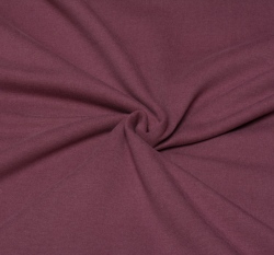 Teplákovina počesaná purpurová, BIO