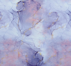 Úplet potisk růžovo - fialový mramor