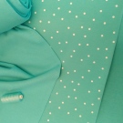 Modrá laguna v zimě