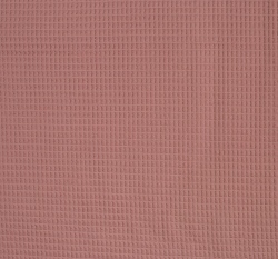 Bavlněná vaflovina jednobarevná tmavě růžová