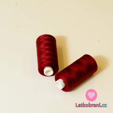 Nitě Hagal - bordó 500 m (14x2)