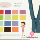 Zip spirálový nedělitelný jeansový tmavší 15 cm