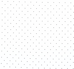 Úplet potisk černé puntíčky na ecru 