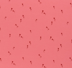 Úplet potisk droboučké tulipánky na lososové