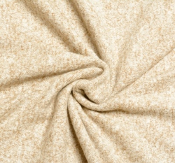 Lehká svetrovina béžovo-hořčicové melange