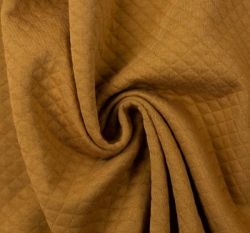 Bavlněný prošev jednobarevný okrový 